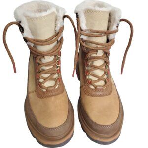 Sorel women's two tone brown ankle boots size 6.5